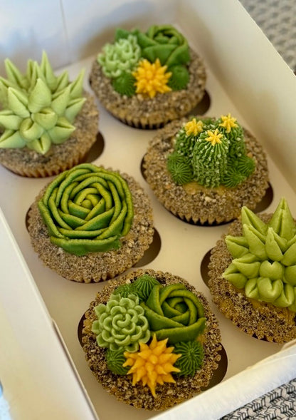 SUCCULENT CUPCAKES